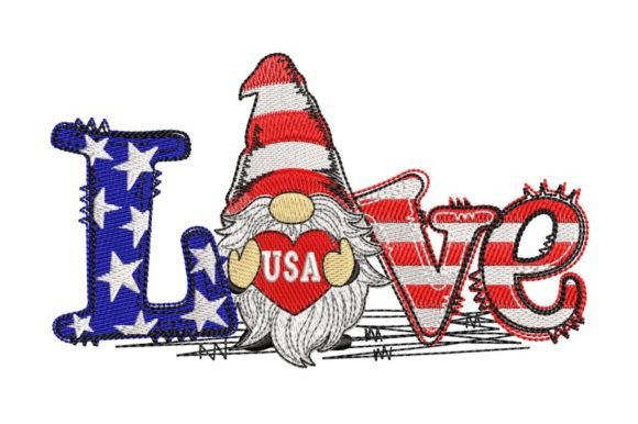 4th of July Gnome