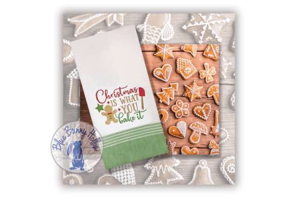 Christmas Baking Embroidery