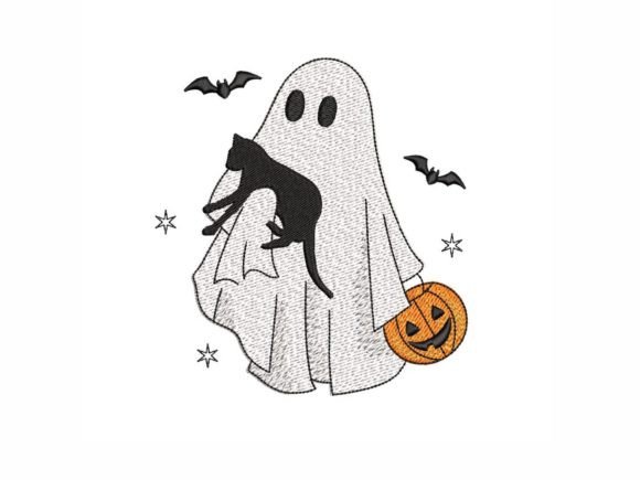 Ghost with Cat
